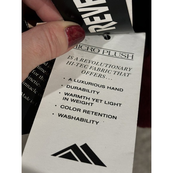 NOS Denali Fleece Jacket Cabincore Moose Canoe Outdoor Women's L USA Made NEW - Picture 11 of 14